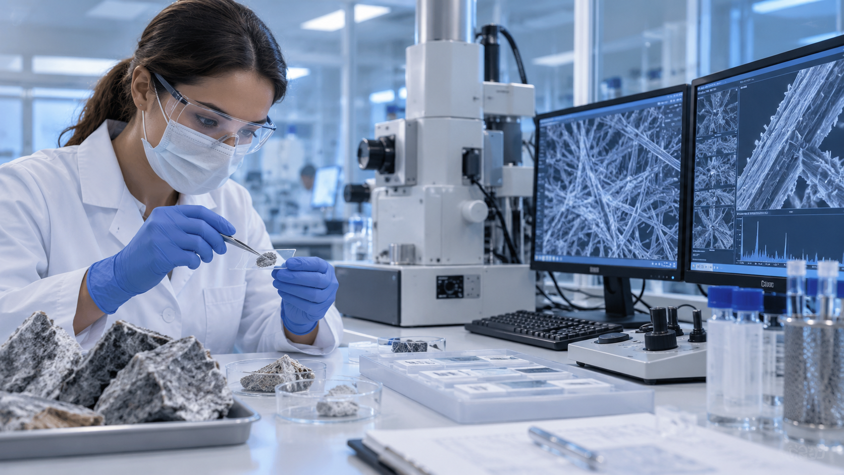 Analisi dell’amianto in laboratorio – consulenza tecnica DN Consulenze