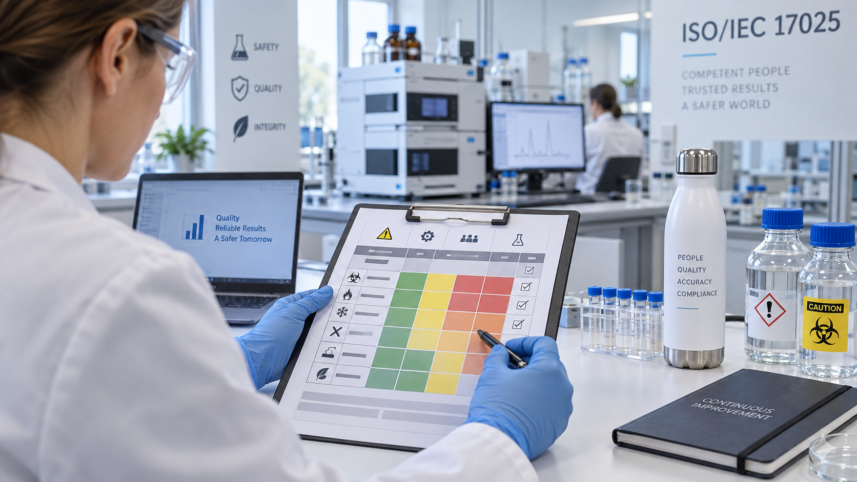 Analisi dei rischi in laboratorio secondo ISO/IEC 17025