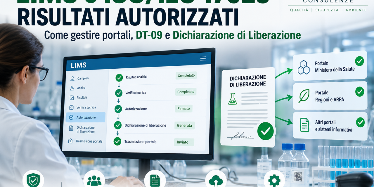 LIMS e ISO/IEC 17025: quando un risultato può essere comunicato?