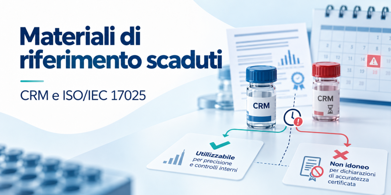 Materiali di riferimento scaduti: devono essere sempre eliminati?