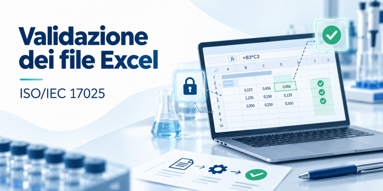 Validazione dei file Excel in laboratorio: come dimostrare che i calcoli sono corretti secondo ISO/IEC 17025